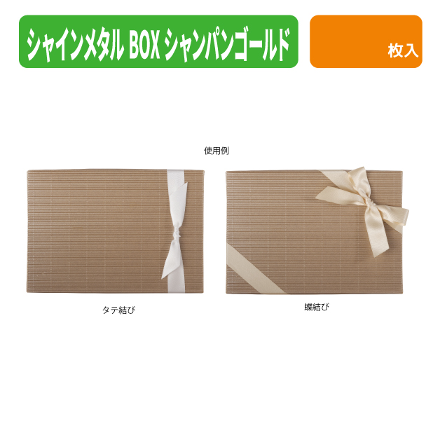 EE-767 シャインメタルBOX　シャンパンゴールド　3商品画像2